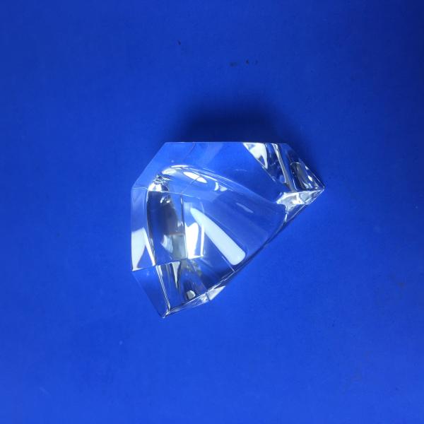 Buy Wedge shape Quartz Light Guide Block Amiwestinghouse Ridge Light Guide Optical Element at wholesale prices