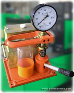 China Easy operation desk type diesel nozzle tester with easy operation on sale