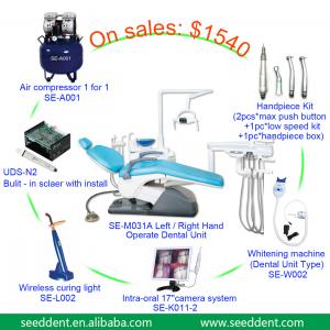 Quality Hot Selling Left - Right Hand Operate Sillon Dental Unit / Foshan Seeddent Dental Chair Promotion set SE-M031A for sale
