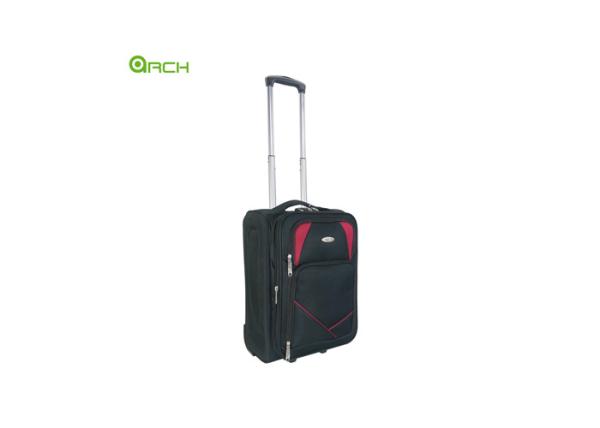 Buy Trolley Travel Suitcase with Two Front Pockets and Skate Wheels at wholesale prices