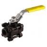 Carbon Steel 3 Piece 4 Bolt Swing Out Body Ball Valve for sale