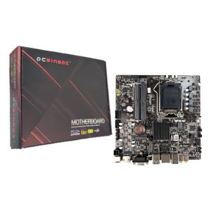 China PCWINMAX New H510 LGA1200 Mini ITX Motherboard Dual Channel DDR4 VGA+HD Output Industrial Mainboard on sale