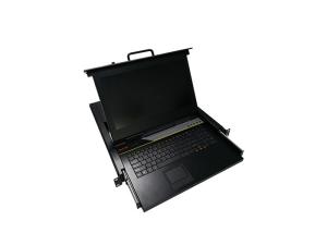 China 19 Inch KVM Switch With LCD , 16 Ports Rack LCD Monitor With Pre USB Interface on sale