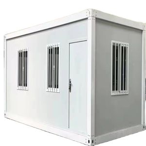 Quality Galvanized Steel Frame Prefab Container Home With Weather Resistant Materials for sale