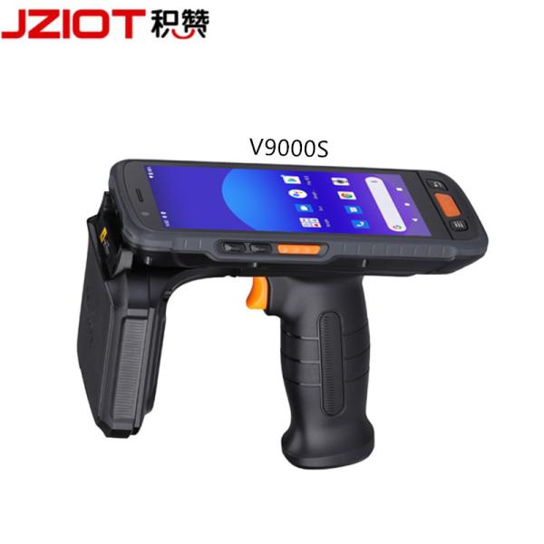 Buy Android 11 Handheld RFID PDA Scanner LF RFID 125KHz 134.2KHz(FDX-B/HDX) Mobile Computer For Farm Animal Tags Management at wholesale prices