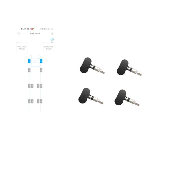 Buy 2.4Ghz Internal Bluetooth Four Sensors TPMS Solutions at wholesale prices