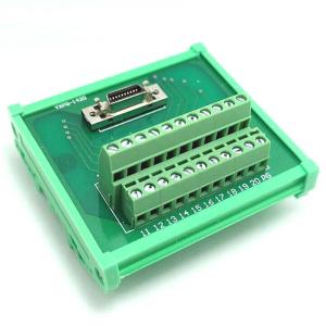 Quality SCSI 20 Pin MR-J2CN1 Servo Connectors Terminal Blocks Breakout Board Adapter for sale