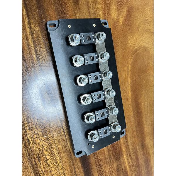 6 Way Blue Sea Bussmann Automotive Marine Bolt On Mega Fuse Block With Transparent Cover