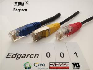 Quality Data Communication Custom Wire Assemblies Rj45 Plug Customized Length for sale