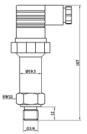 SMP6100B/C Liquid Pressure Transmitter With Stainless Steel Isolation Diaphragm