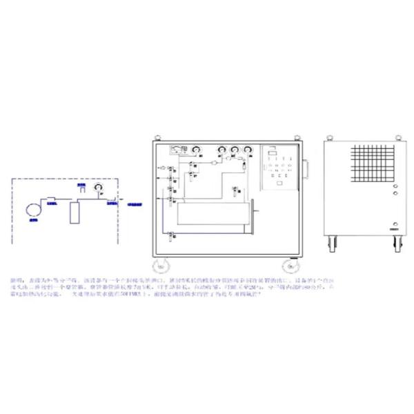 SF6 Gas Purification System, 4x Regenerable Molecular Sieves, External Moisture