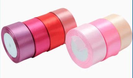 Buy Environmental Friendly Custom Satin Ribbon Double Face / Single Face at wholesale prices