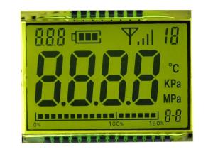 Quality Digit 7 Segment TN Reflective LCD Display Custom Size For Meter 3.3V for sale