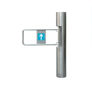 Quality Seamless Turnstile Swing Gate , Fingerprint Pedestrian Turnstile Gate Anti Collision for sale