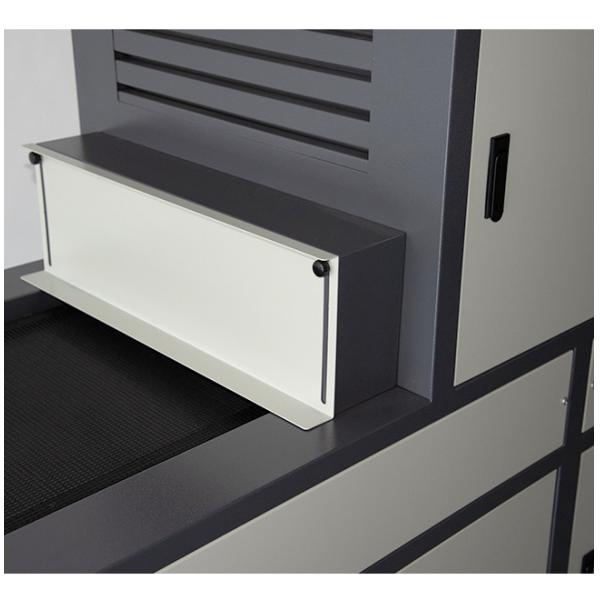 356nm 3500mm height Curing Conveyor for ink