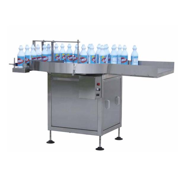 Industrial 50ml-5L Round Bottle Packing Machine Bottle Feeding Turntable
