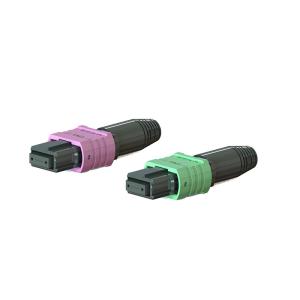 FTTH Deployments MPO Fiber Optic Connector For Parallel Optical Transmission