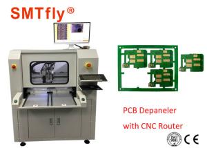 Quality Stand Alone CNC PCB Depaneling Router Machine With 80mm/S , 0.1mm Cutting Precision for sale