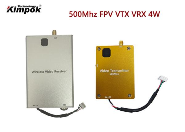 Buy 600Mhz Analog Video Transmitter 4W Transmit Power FM Modulation at wholesale prices