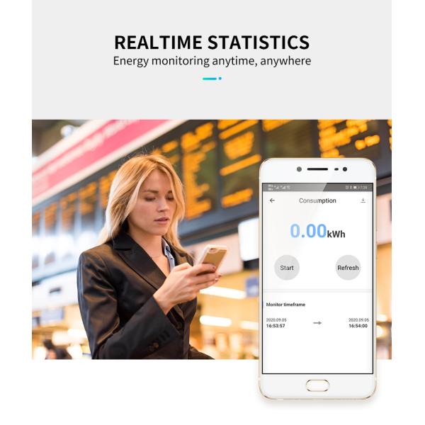 Intelligent WIFI Circuit Breaker with 2Poles 63A