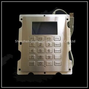 Quality Stainless Steel Usb Numeric Keypad With Display , Digital Keyboard With Display for sale