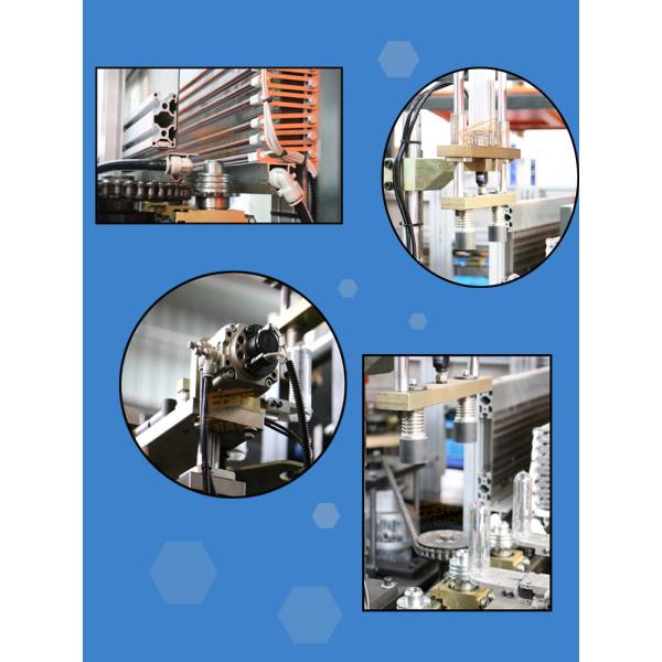 1500BPH Water Bottle Blowing Machine 3 Phase 380V PET Bottle Manufacturing