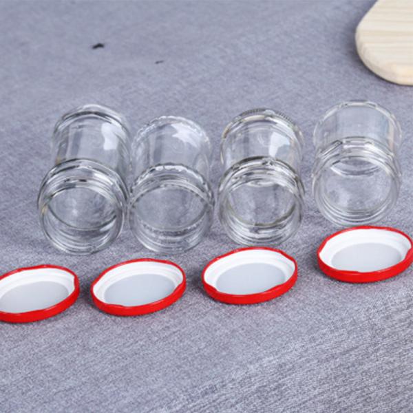 Empty 9.8oz Glass Tomato Sauce Bottle Eco Friendly Recyclable Reusable