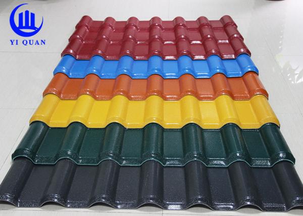 Buy Unbreakable Waterproof Synthetic Resin  Roof Tile with ASA Coating at wholesale prices