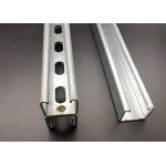 China Q235 Slotted C Channel 2.0mm Double Stainless Steel Unistrut Channel for sale