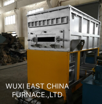 D200mm Horizontal Casting Machine Melting And Holding Split Furnace Brass Rod
