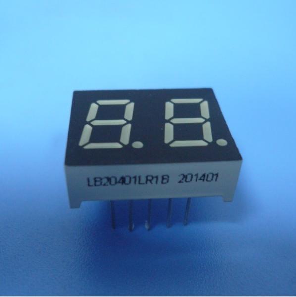 High Brightness Two Digit 7 Segment Led Numeric Display 0.36 Inch Various