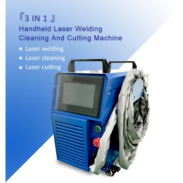 Portable Laser Welding Machine 1000w Fiber 3 In 1 Handheld Laser Welder For Metal Stainless Steel Aluminum