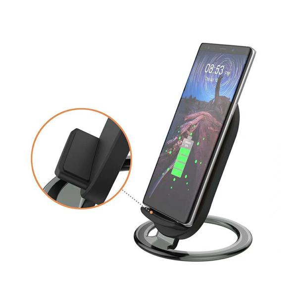 Vertical wireless charging 7.5W fast wireless charger for IPHONE X mobile phone Samsung 10W