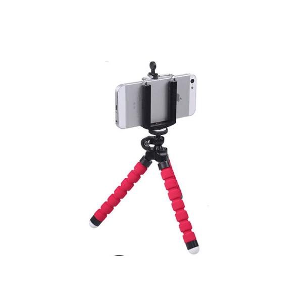 Sponge Octopus Tripod Universal Lazy Phone Holder Portable Camera Tripod with Phone Clip