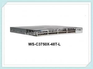 China Cisco Ethernet Cable Switch WS-C3750X-48T-L Data Network Switch For Small Business on sale
