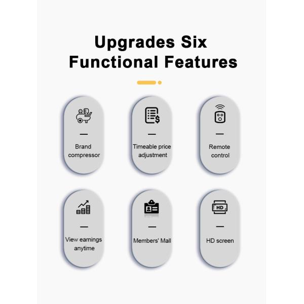 Commercial Automatic Fast Food Box Lunch Bread Sandwiches Vending Machine Hot Food Vending Machines