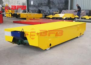Quality Electric Rail Freight Transport Battery Transfer Cart Heavy Duty Aluminum Product for sale