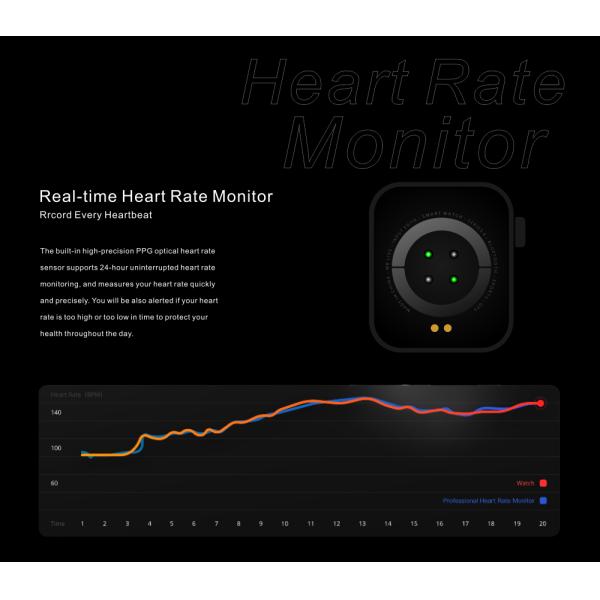 Two Way Search Ip68 Waterproof Smart Watch Sleep Monitor 1.54 inch Anti Lost