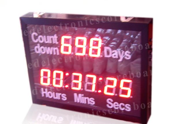Buy Outdoor Led Digital Clock Large Display With Wireless Remote Controller at wholesale prices