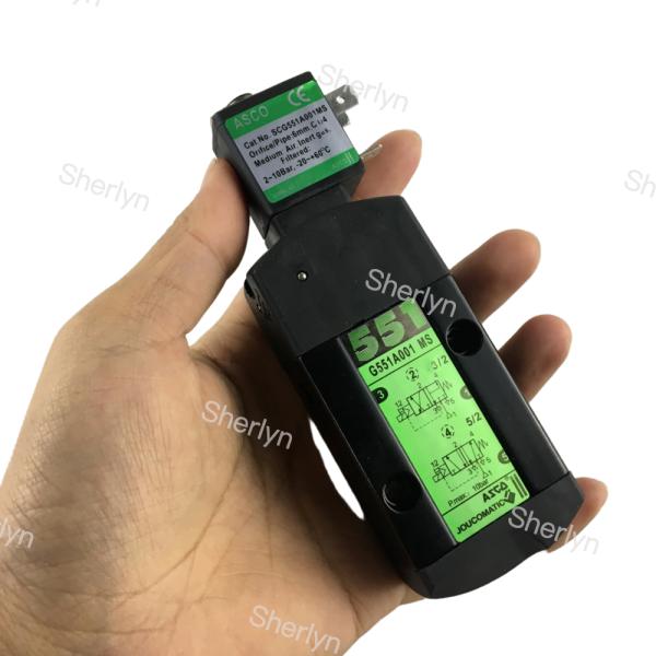 ASCO Two Position Five Way Solenoid Valve SCG551A018MS Double Coil