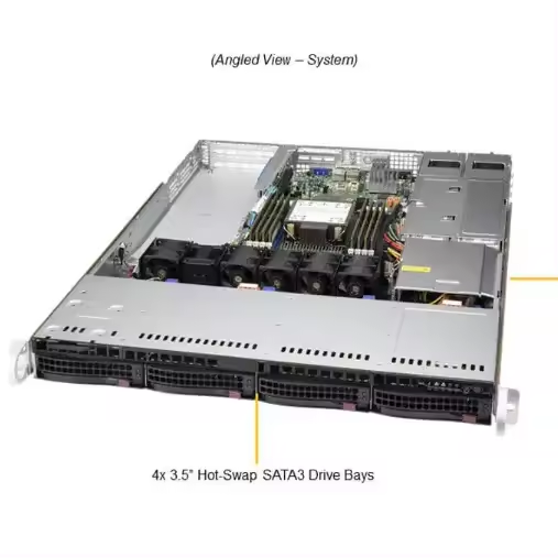 Supermicro SSG-2029P-E1CR24H X12 BigTwin 4 2-Node 2U Rack Server with 3.0GHz Processor
