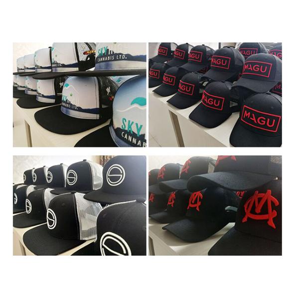 Sublimation Logo Blank Custom High Quality Baseball hat Mesh Back 5 Panel Trucker Caps