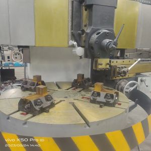 Medium Duty VTL Vertical Lathe Machine Cnc Metal Turning Conventional