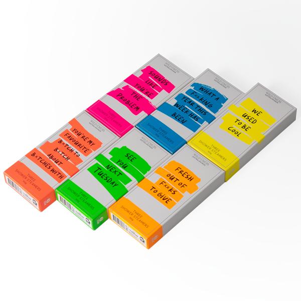 Custom Logo Pink Coated Paper Tuck End Box for Paperboard Shower Steam Packaging