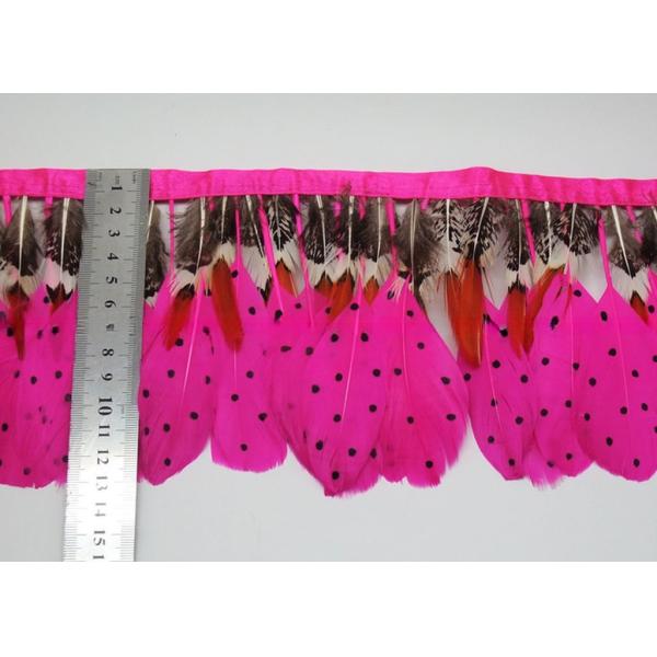 Goose Feather Fringe Trim and Satin Ribbon for Shipping DHL UPS FEDEX TNT