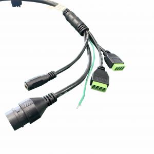 China CCTV Security IP Camera Power Cable RJ45F 3.5PITCH 4 PIN Wire Display 010 on sale