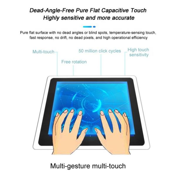 Integrated Screen of IOT Touch Screen Computer Edge Computing Local Configuration Capacitive Touchscreen Industrial All-in-One Machine USR-SH800