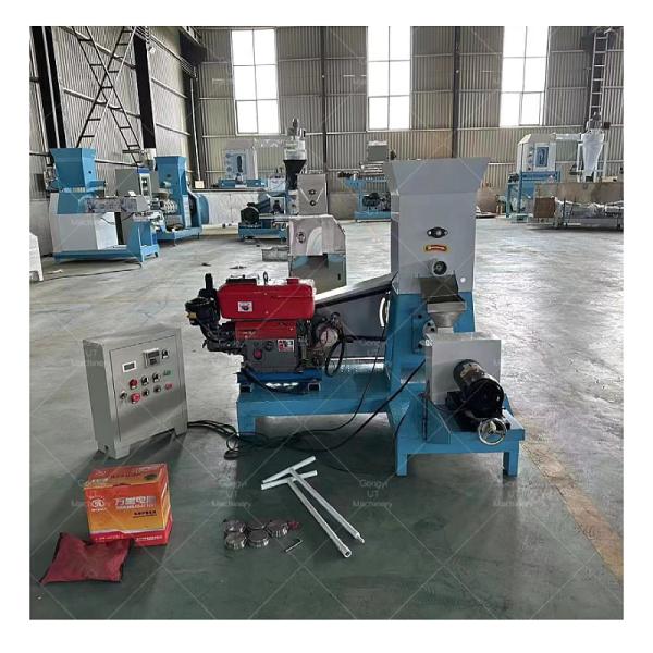 Automatic Work 400-500KG/H Commercial Floating Fish Feed Pellet Machine for Pet Feed