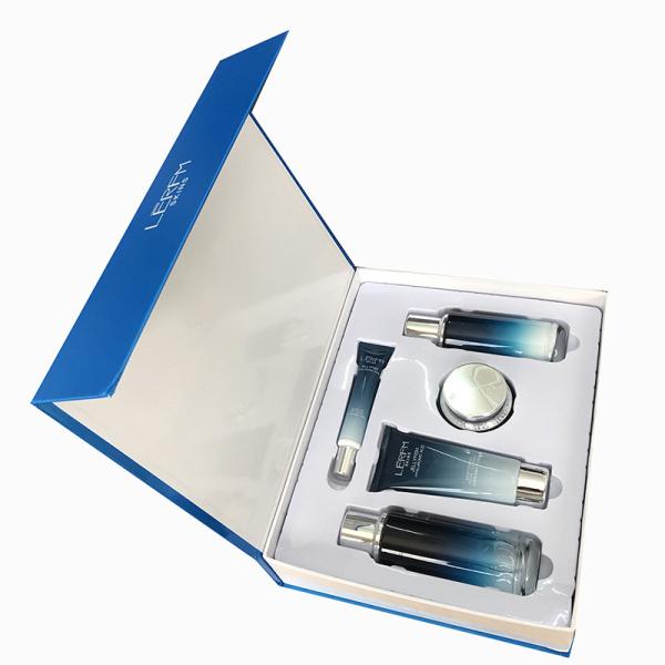Buy Customized Book Shape Magnetic Boxes for Skin Care and Cosmetics Custom Order Accepted at wholesale prices