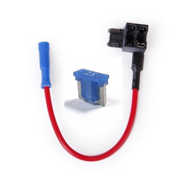 Buy Micro Blade Mini ATM FUSE PLUG Add a circuit Fuse Block Extension +15A Fuse at wholesale prices